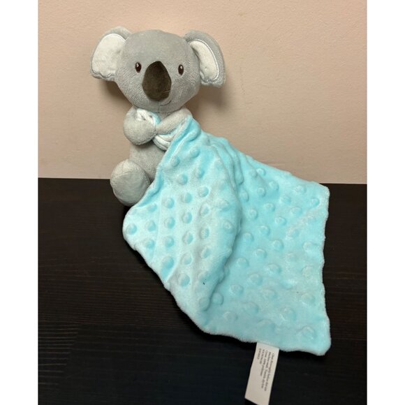 Koala Stuffed Animal Lovey Security Blanket Blue Dotted Textured Walgreens 2021 - Picture 2 of 7